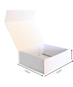 Caja Magnética 13x15x5 Blanco Sin Manilla
