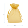 bolsa organza dorada 7x8 2