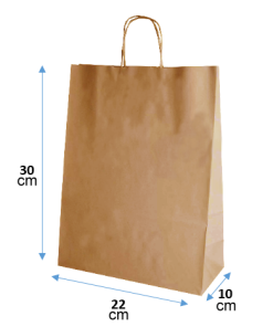 bolsa papel 22.30.10.KRAFT sl
