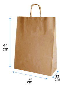 bolsa papel 30.41.12.KRAFT sl