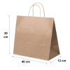 bolsa papel 40x30kraft sl