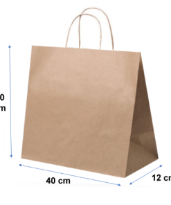 bolsa papel 40x30kraft sl