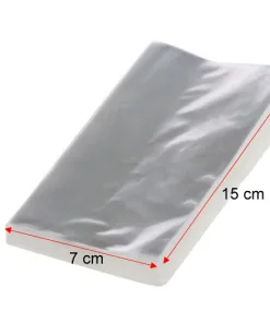 Bolsa Transparente Pp (Tipo Celofán) "7X15" Tipo Sobre (40 Micrones)