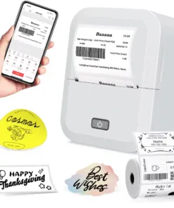 Alternative view of Rollo 120 Stickers Transparentes Redondos 50mm