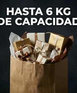 Alternative view of Bolsa Papel Kraft 14X20X8 Cm