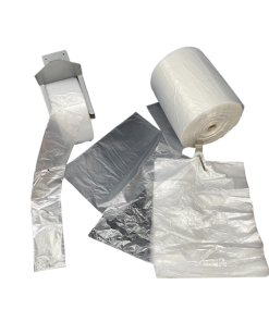 BOLSAS PLASTICAS EN ROLLOS Y TACO PREPICADAS